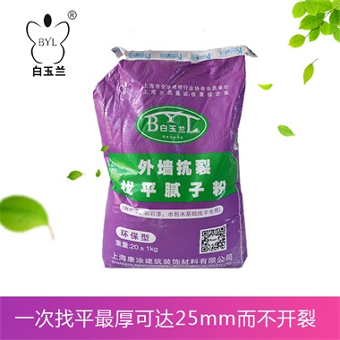 外墻抗裂找平膩?zhàn)臃郏ㄕ媸?、彩石漆、水包水基礎(chǔ)找平專用）